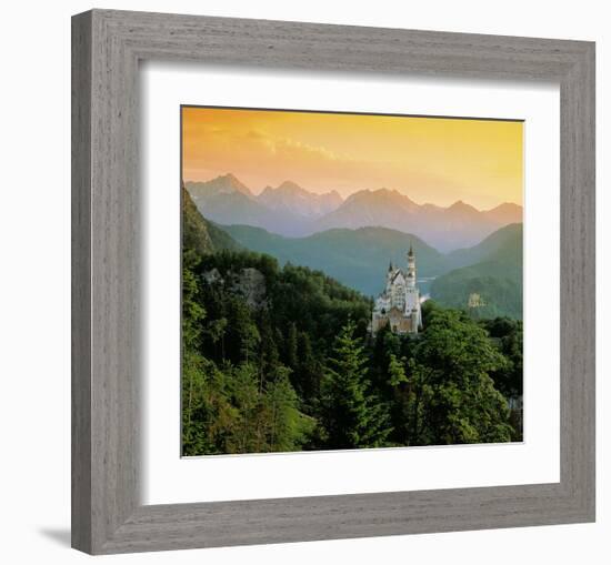 Neuschwanstein Castle-null-Framed Art Print