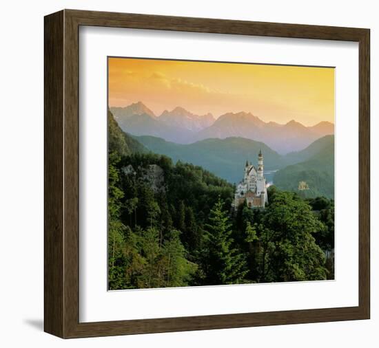 Neuschwanstein Castle-null-Framed Art Print