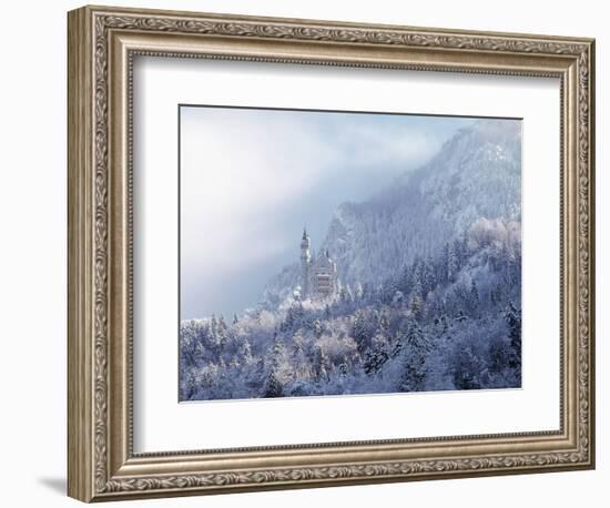 Neuschwanstein Castle-Ray Juno-Framed Photographic Print