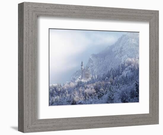 Neuschwanstein Castle-Ray Juno-Framed Photographic Print