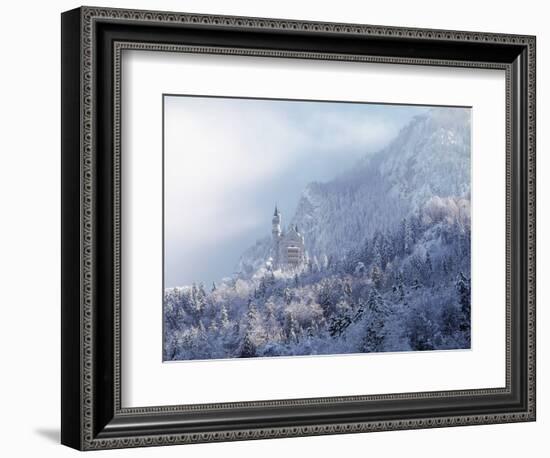 Neuschwanstein Castle-Ray Juno-Framed Photographic Print