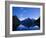 Neuseeland, Sv¼dinsel, Milford Sound, Berglandschaft, Mitre Peak, New Zealand, See-Thonig-Framed Photographic Print