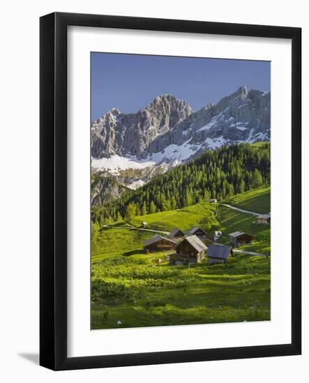 Neustattalm, Dachstein, Styria, Austria-Rainer Mirau-Framed Photographic Print