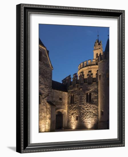 Neustift Monastery Near Brixen in Autumn, Exterior. South Tyrol, Italy-Martin Zwick-Framed Photographic Print