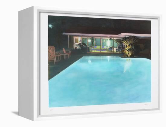 Neutra Pool House-Theo Westenberger-Framed Premier Image Canvas