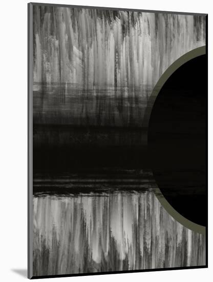 Neutral Abstract Black-Melody Hogan-Mounted Art Print