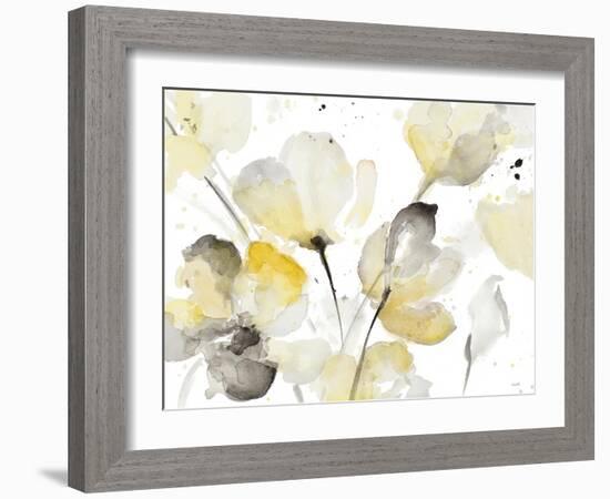 Neutral Abstract Floral I-Lanie Loreth-Framed Art Print