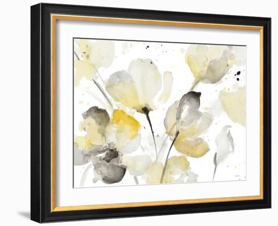 Neutral Abstract Floral I-Lanie Loreth-Framed Art Print