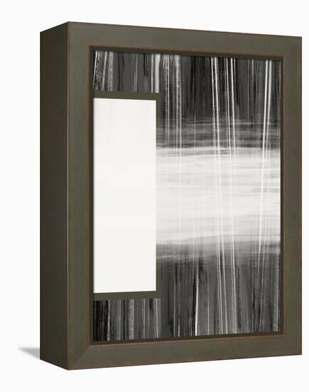 Neutral Abstract White-Melody Hogan-Framed Stretched Canvas