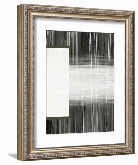 Neutral Abstract White-Melody Hogan-Framed Art Print