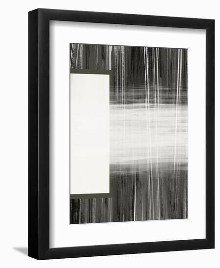 Neutral Abstract White-Melody Hogan-Framed Art Print