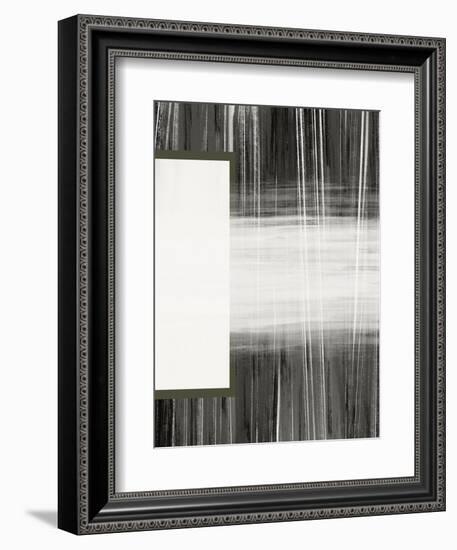 Neutral Abstract White-Melody Hogan-Framed Art Print