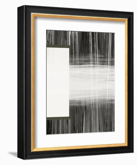 Neutral Abstract White-Melody Hogan-Framed Art Print