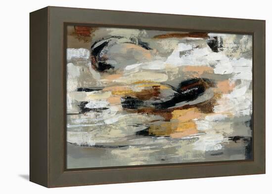 Neutral Abstract-Silvia Vassileva-Framed Stretched Canvas