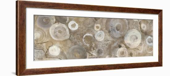 Neutral Agate II-Albena Hristova-Framed Art Print