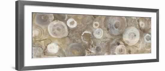 Neutral Agate II-Albena Hristova-Framed Art Print