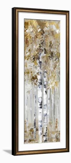 Neutral Birch II-Sally Swatland-Framed Art Print