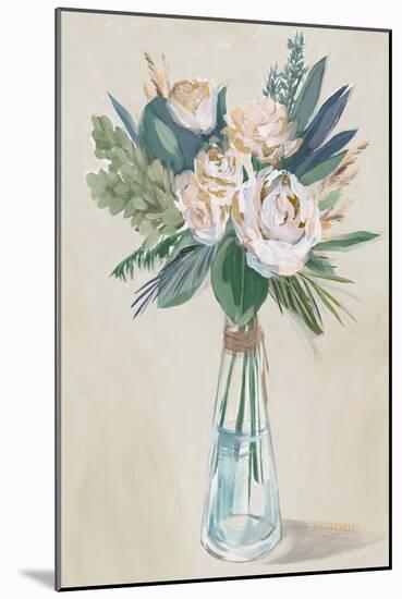 Neutral Bouquet-Aria K-Mounted Art Print