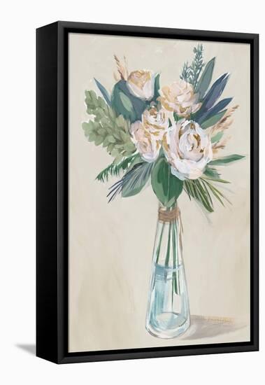 Neutral Bouquet-Aria K-Framed Stretched Canvas