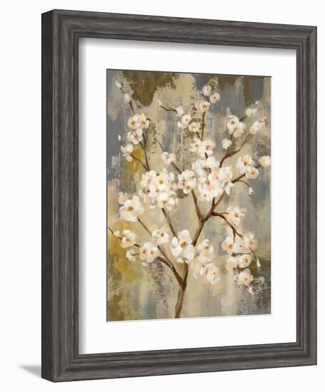 Neutral Branches I Crop-Silvia Vassileva-Framed Art Print