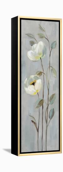 Neutral Branches II On Gray-Silvia Vassileva-Framed Stretched Canvas