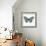 Neutral Butterfly 2-Jace Grey-Framed Art Print displayed on a wall