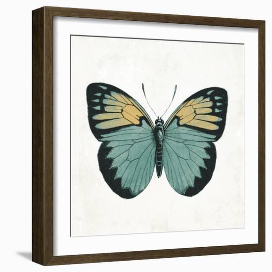 Neutral Butterfly 3-Jace Grey-Framed Art Print