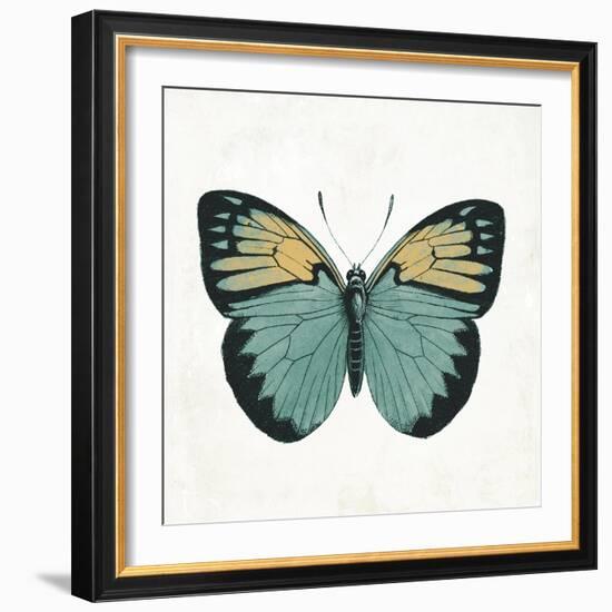 Neutral Butterfly 3-Jace Grey-Framed Art Print