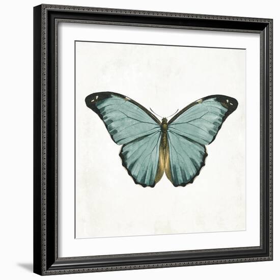 Neutral Butterfly 4-Jace Grey-Framed Art Print