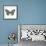 Neutral Butterfly-Jace Grey-Framed Art Print displayed on a wall