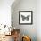 Neutral Butterfly-Jace Grey-Framed Art Print displayed on a wall