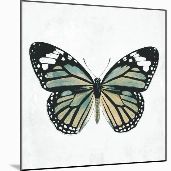 Neutral Butterfly-Jace Grey-Mounted Art Print