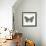 Neutral Butterfly-Jace Grey-Framed Art Print displayed on a wall