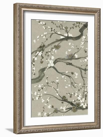 Neutral Cherry Blossoms II-Grace Popp-Framed Art Print