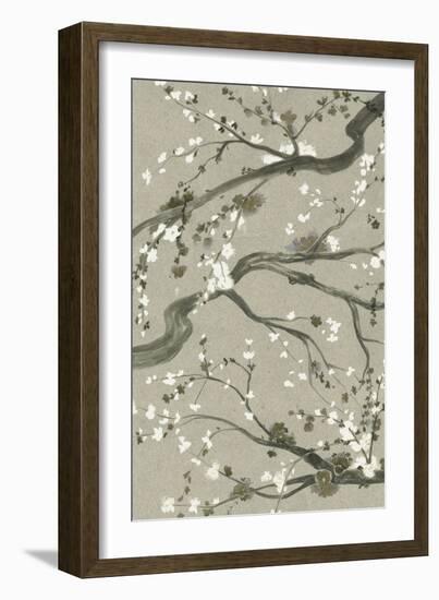 Neutral Cherry Blossoms II-Grace Popp-Framed Art Print
