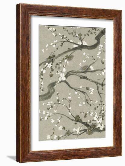 Neutral Cherry Blossoms II-Grace Popp-Framed Art Print