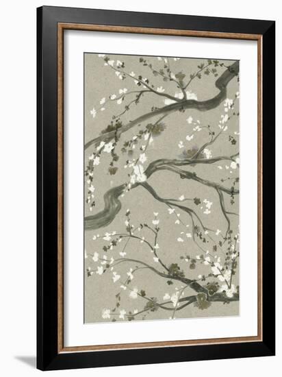 Neutral Cherry Blossoms II-Grace Popp-Framed Art Print