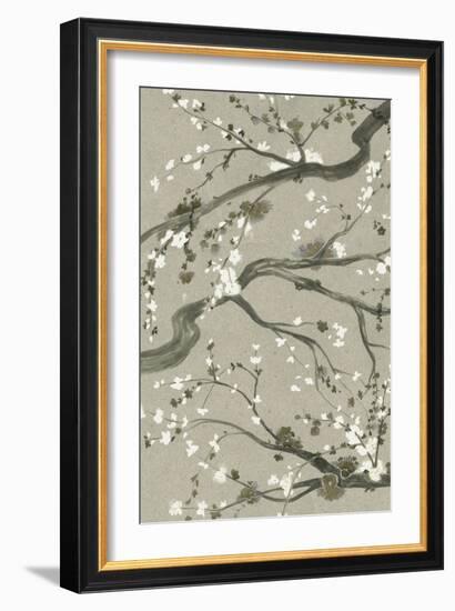 Neutral Cherry Blossoms II-Grace Popp-Framed Art Print