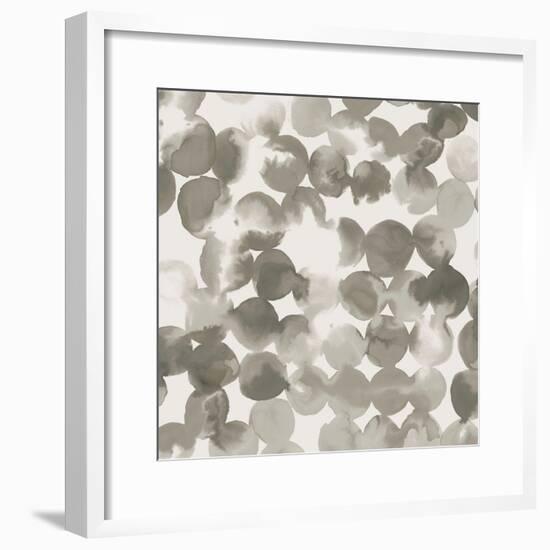 Neutral Circles-Wild Apple Portfolio-Framed Art Print