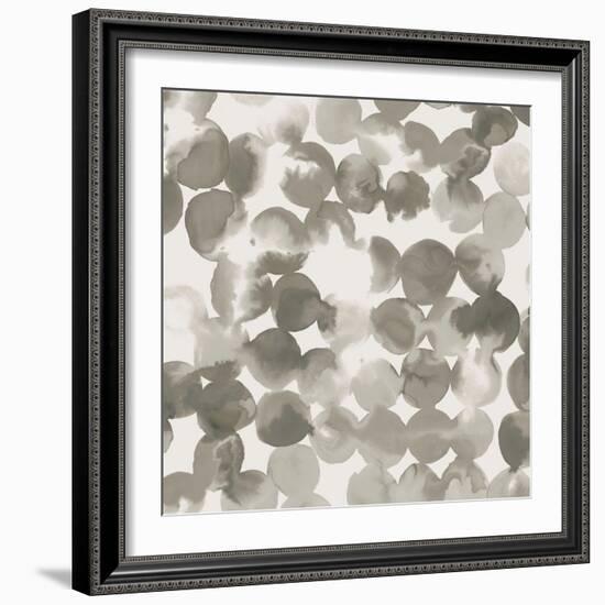 Neutral Circles-Wild Apple Portfolio-Framed Art Print