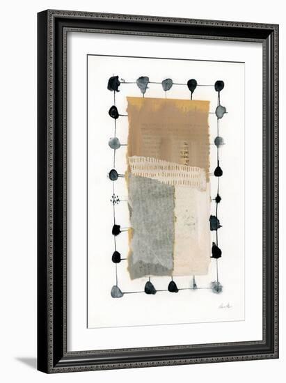 Neutral Collage II v2-Laura Horn-Framed Art Print