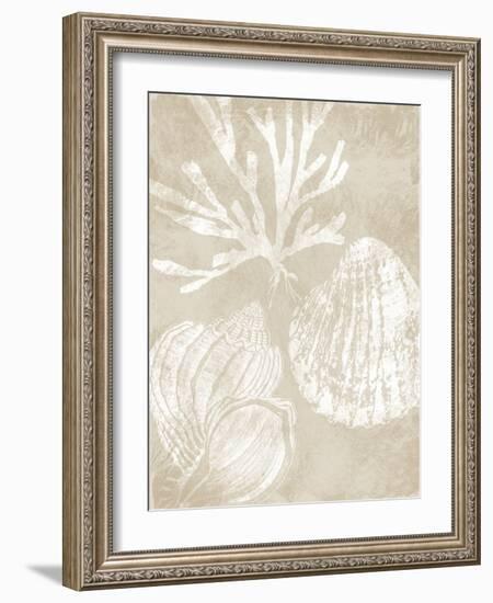 Neutral Coral I-Carol Robinson-Framed Art Print