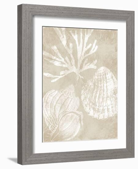 Neutral Coral I-Carol Robinson-Framed Art Print