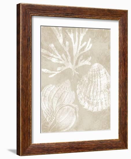 Neutral Coral I-Carol Robinson-Framed Art Print