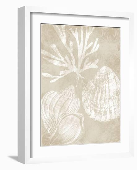 Neutral Coral I-Carol Robinson-Framed Art Print