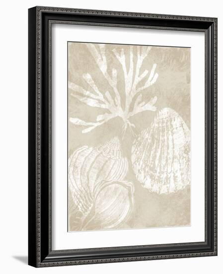 Neutral Coral I-Carol Robinson-Framed Art Print