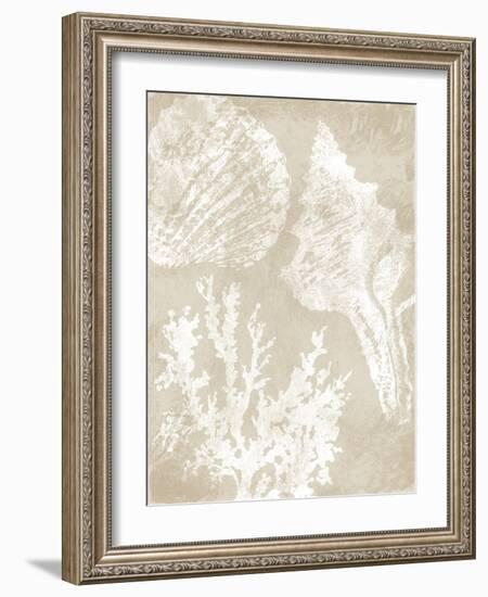 Neutral Coral II-Carol Robinson-Framed Art Print