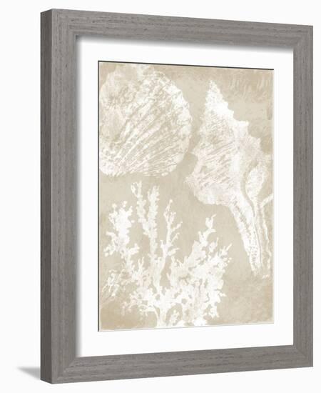 Neutral Coral II-Carol Robinson-Framed Art Print