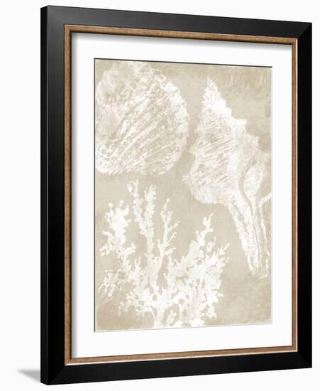 Neutral Coral II-Carol Robinson-Framed Art Print