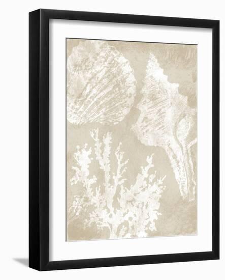 Neutral Coral II-Carol Robinson-Framed Art Print